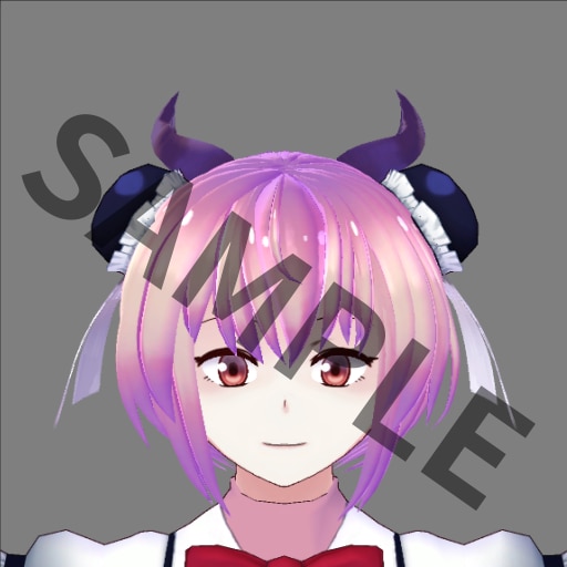 VRM(Vtuber など)モデル制作いたします Vroidで3DモデルVtuberやうちのこ制作します！ イメージ2