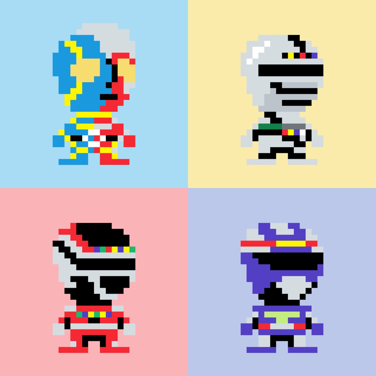 ファミコン風のドット絵をこの価格で複数個制作します SNSのアイコンやそれ以外のあれやこれやに迷ったら是非とも笑 イメージ3