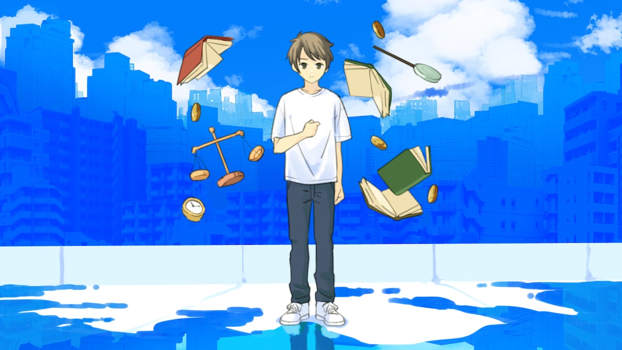 MVに！動画サイズの一枚絵を作成します 『歌ってみた』など、あなただけの一枚をおつくりします イメージ2