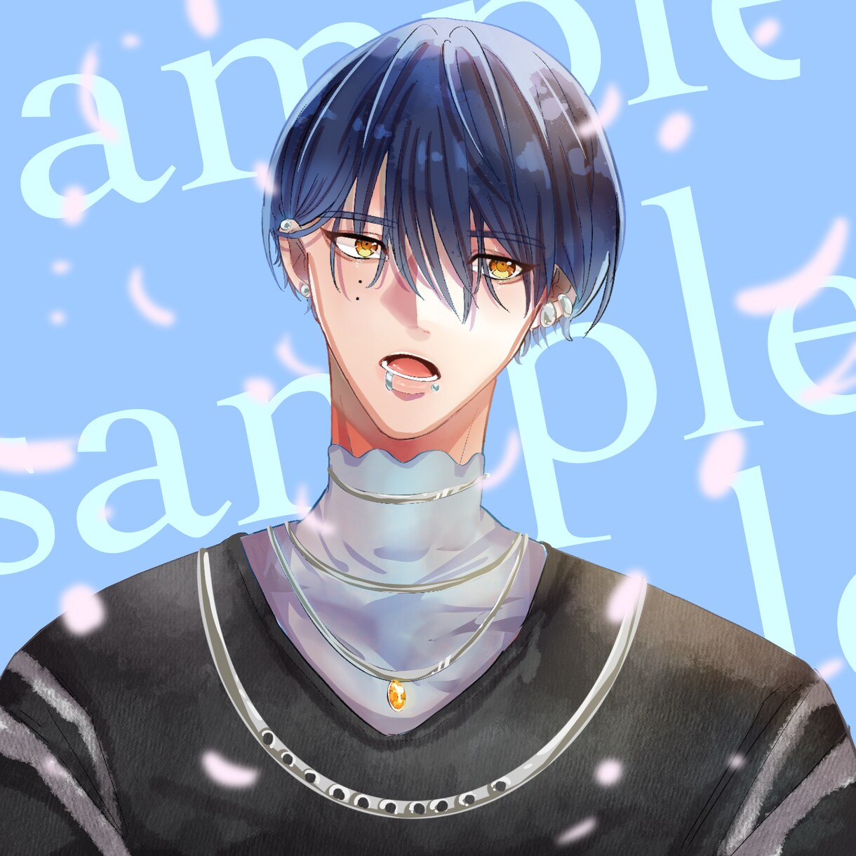 最短納期2日でSNSに使えるアイコン描きます ポップなものからかっこいいものまで受け付けます！ イメージ2