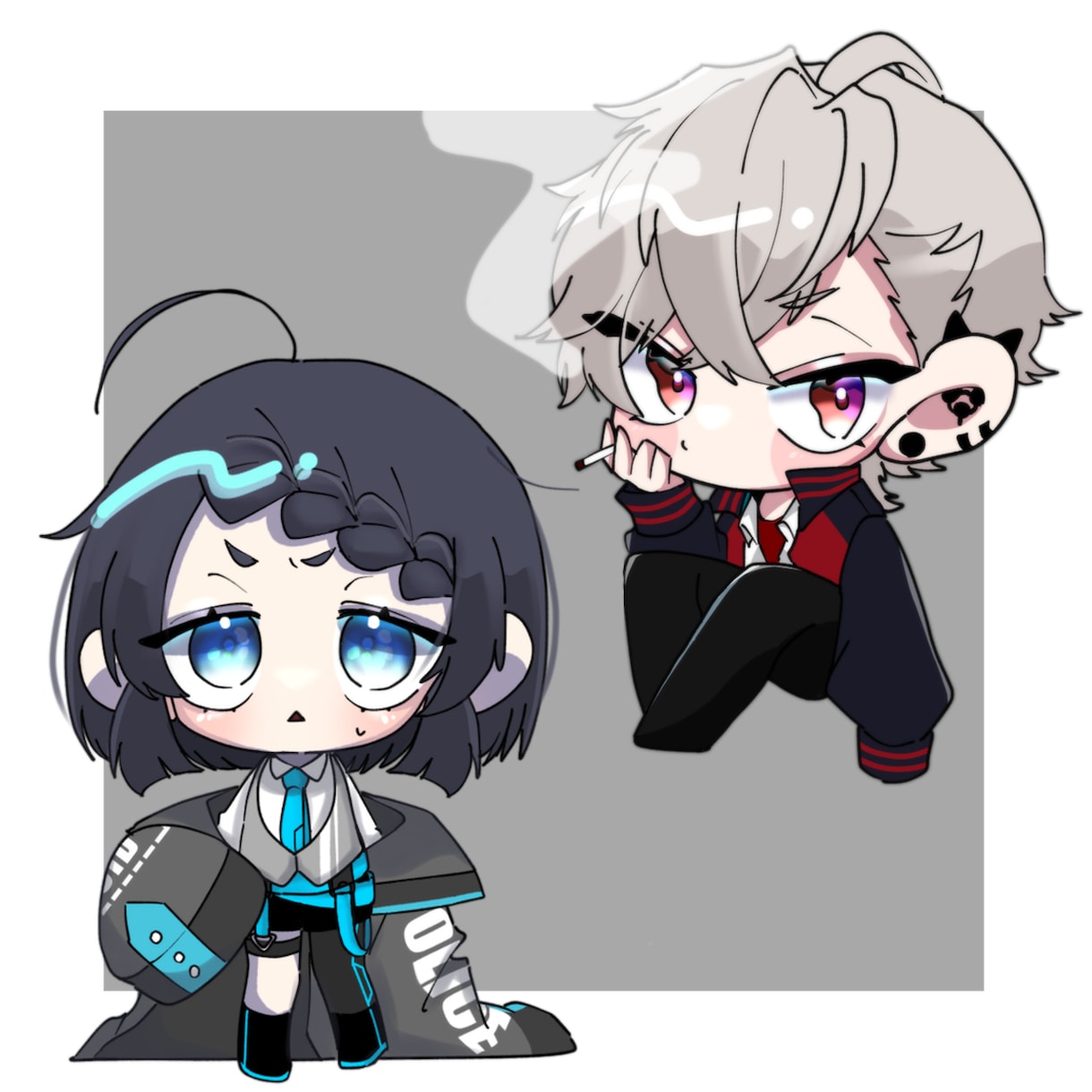 可愛いデフォルメ(SDキャラ)描きます 2頭身から3頭身ぐらいの可愛いデフォルメ描きます！ イメージ2