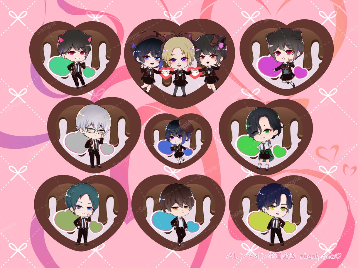 レトロで可愛いミニキャラ描きます 細部までこだわった魅力的なミニキャラをお届けします！ イメージ4