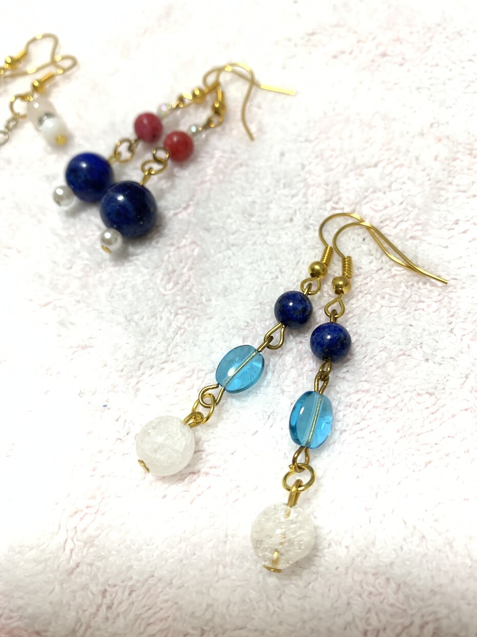 ハンドメイドアクセサリー作ります 不安な時期をアクセサリーで気分上げて乗り切りましょう(^^) イメージ1