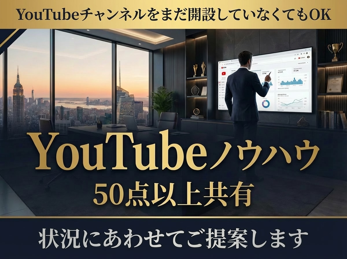 YouTube攻略大全PDF×コンサル提供します 【YouTube攻略教材】とコンサルであなたのCHを伸ばす！ イメージ11
