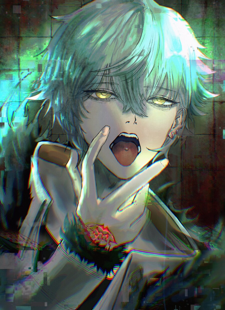 サムネ、立ち絵、夢絵等1枚絵お描きします 歌い手VTuber配信者実績あり かっこいい絵お描きします イメージ3