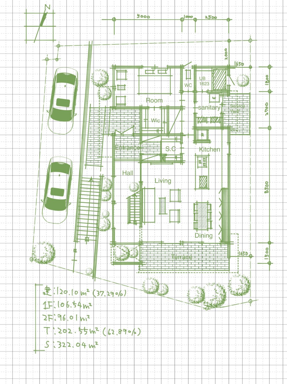 現役の一級建築士が戸建住宅の手描きプラン作成します ★本当にあなたに合った間取りを一緒に作り上げましょう！★ イメージ4