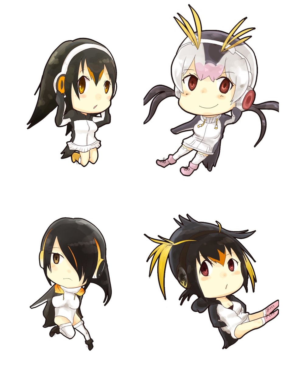 ゆるいイラストでちびキャラアイコン描きます ツイッターやLINEなどで使用できるアイコンはどうですか？ イメージ3