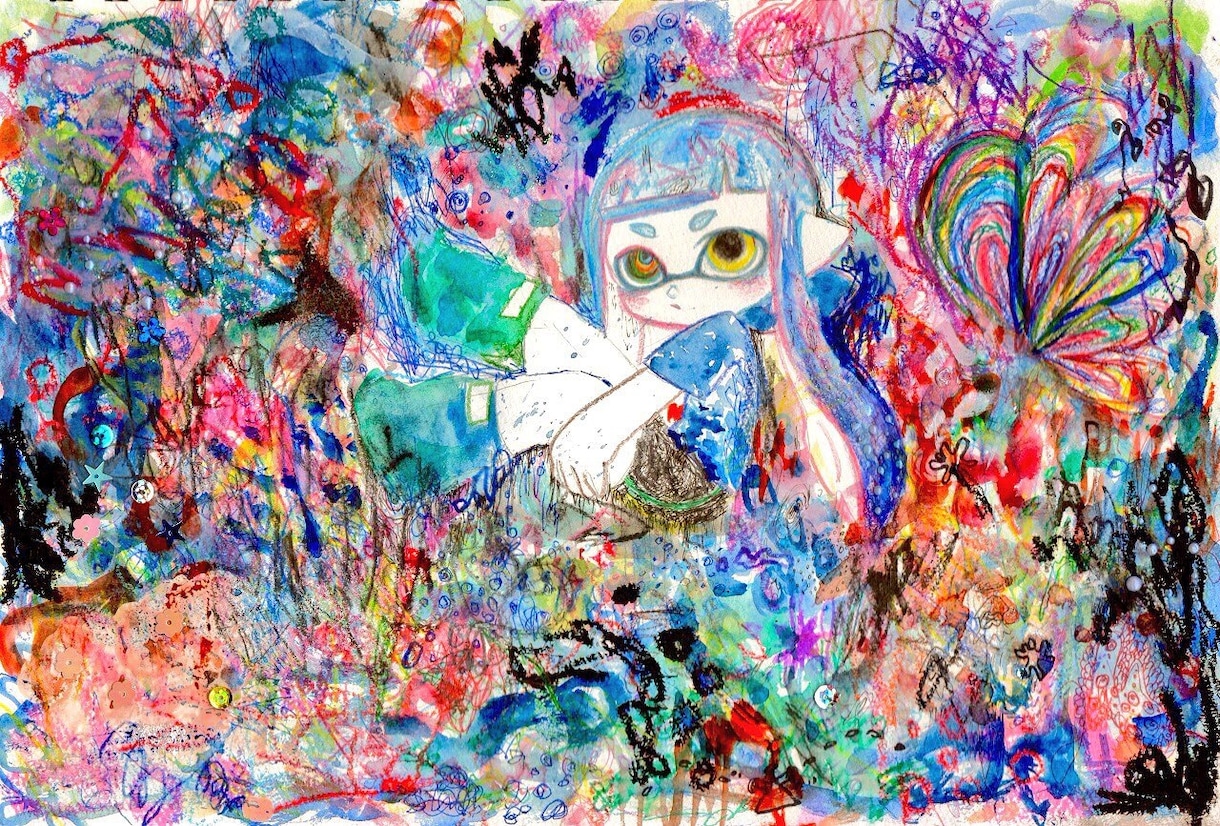 独特な雰囲気のアイコン描きます 他の人とは差をつけたいあなたへ！パッと目を引く個性派アイコン イメージ6