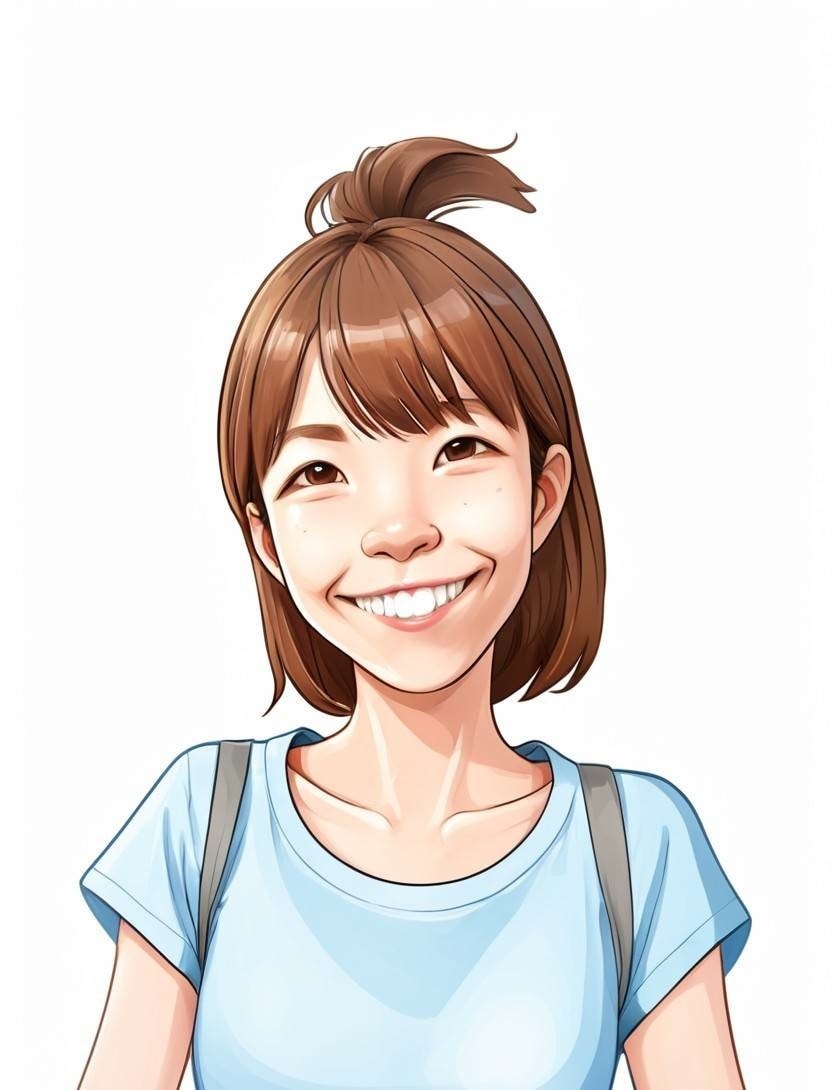 アイコンや記念に！イラスト似顔絵オーダー作成します 記念日や贈り物に最適！特別な似顔絵をデジタルで。 イメージ1
