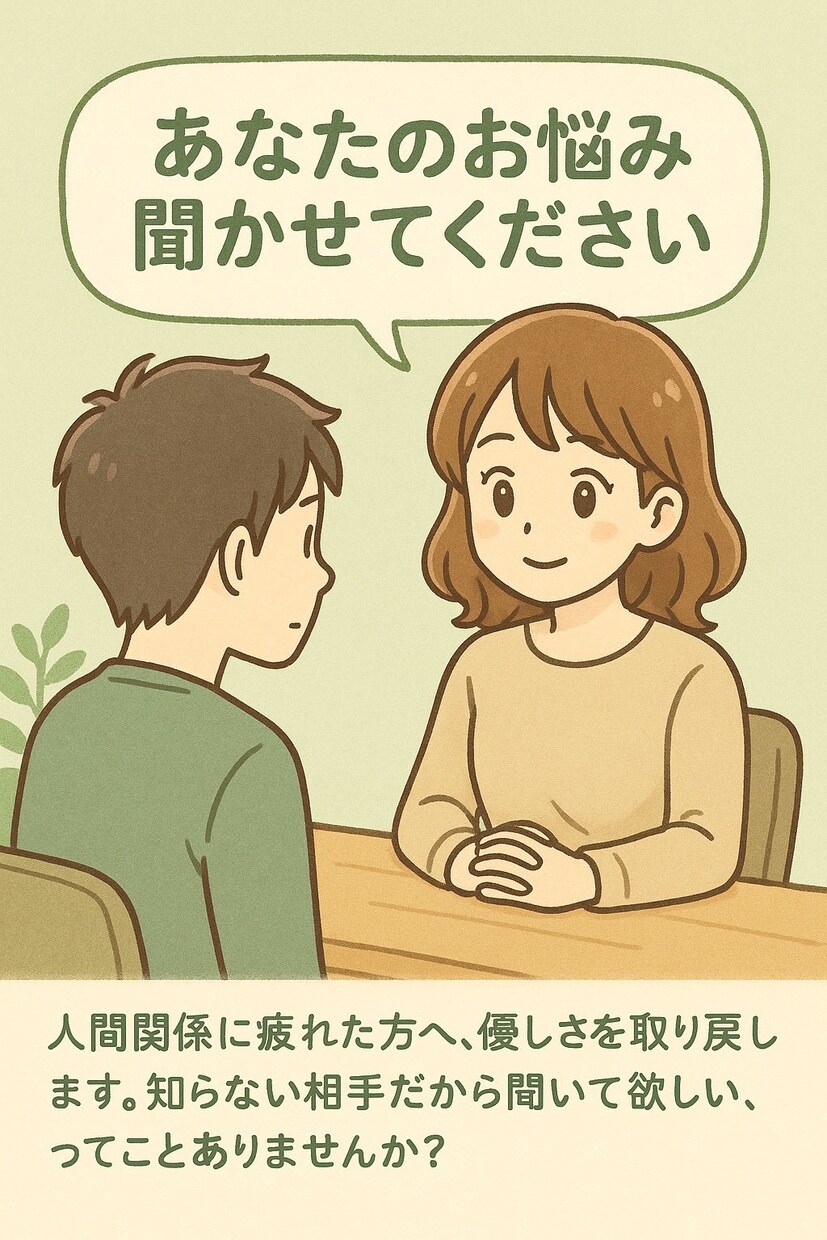 1ヶ月相談し放題！！テキストお悩み相談受付てます 気が向いた時に送ってくOK✨長文・短文どちらも歓迎です！ イメージ4