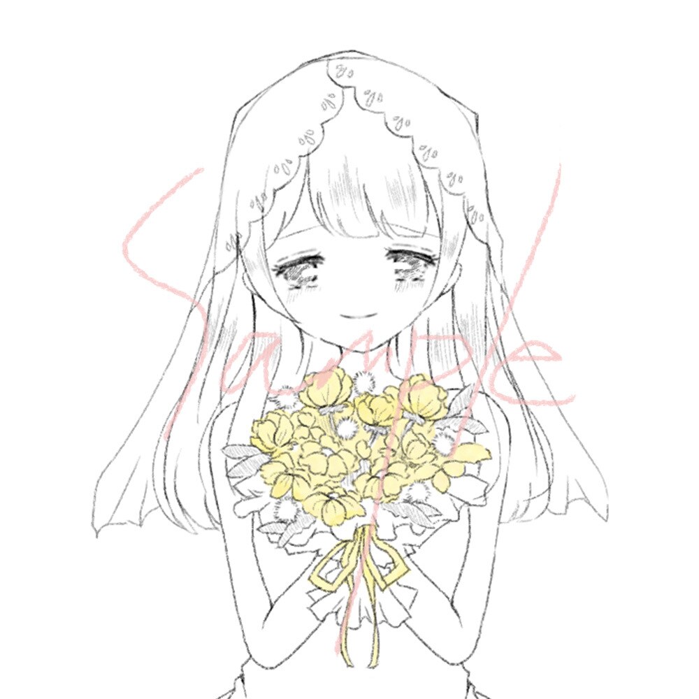 シンプル＊アイコンイラストお描きします モノクロorワンカラー お選びいただけます！修正何度でも◎ イメージ4