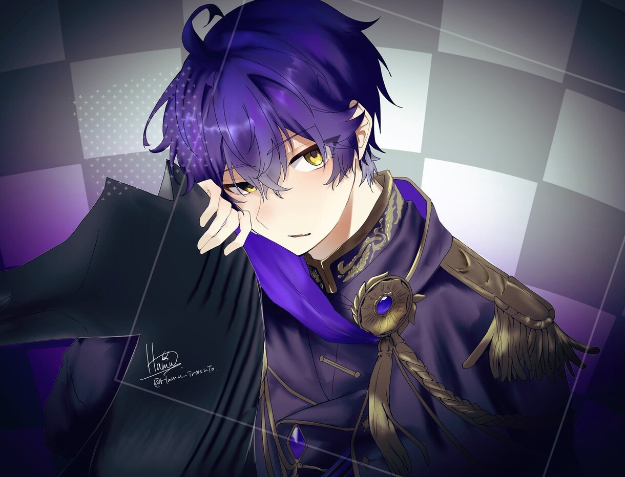 キャラクターデザイン 一枚絵 アイコン描かきます 可愛くかっこいいイラスト!等身からデフォルトまで全て描きます イメージ4