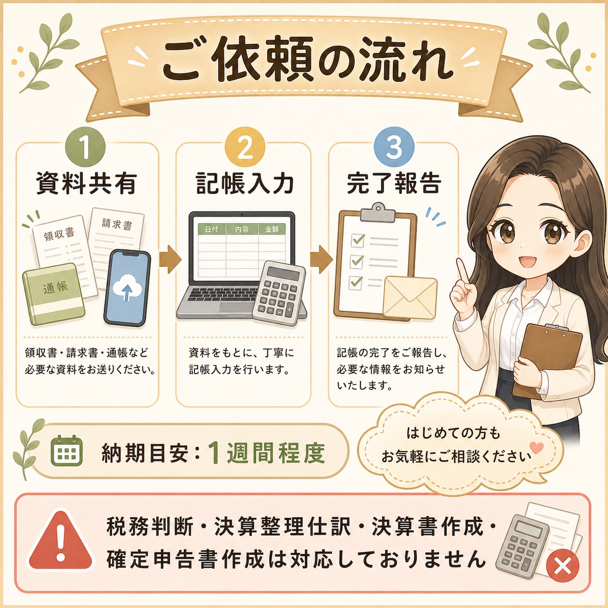 せどり・物販の大量明細を記帳代行します 月1000件規模もOK｜カード明細と仕入の突合まで対応 イメージ3