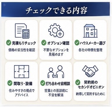 元住宅営業が契約前のセカンドオピニオンをします 売る側を知るからこそ、後悔しないための家づくりアドバイス イメージ5