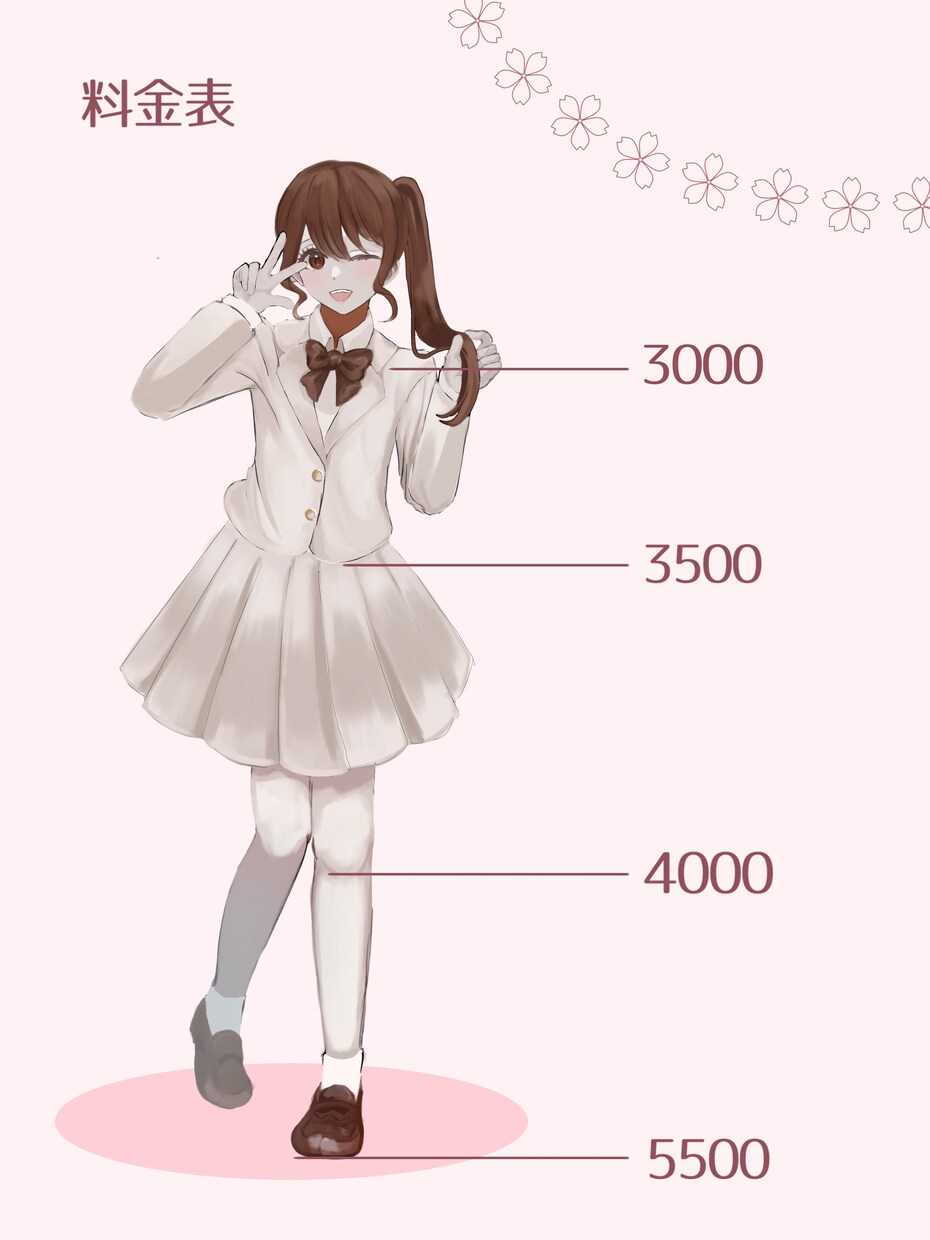 絵を描きます 綺麗なイラスト，可愛いイラストを描きます！ イメージ7
