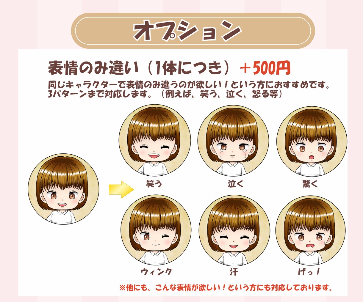 かわいいアイコン・ミニキャラ描きます 短納期！X、インスタグラム、ブログ、YouTubeに！ イメージ7