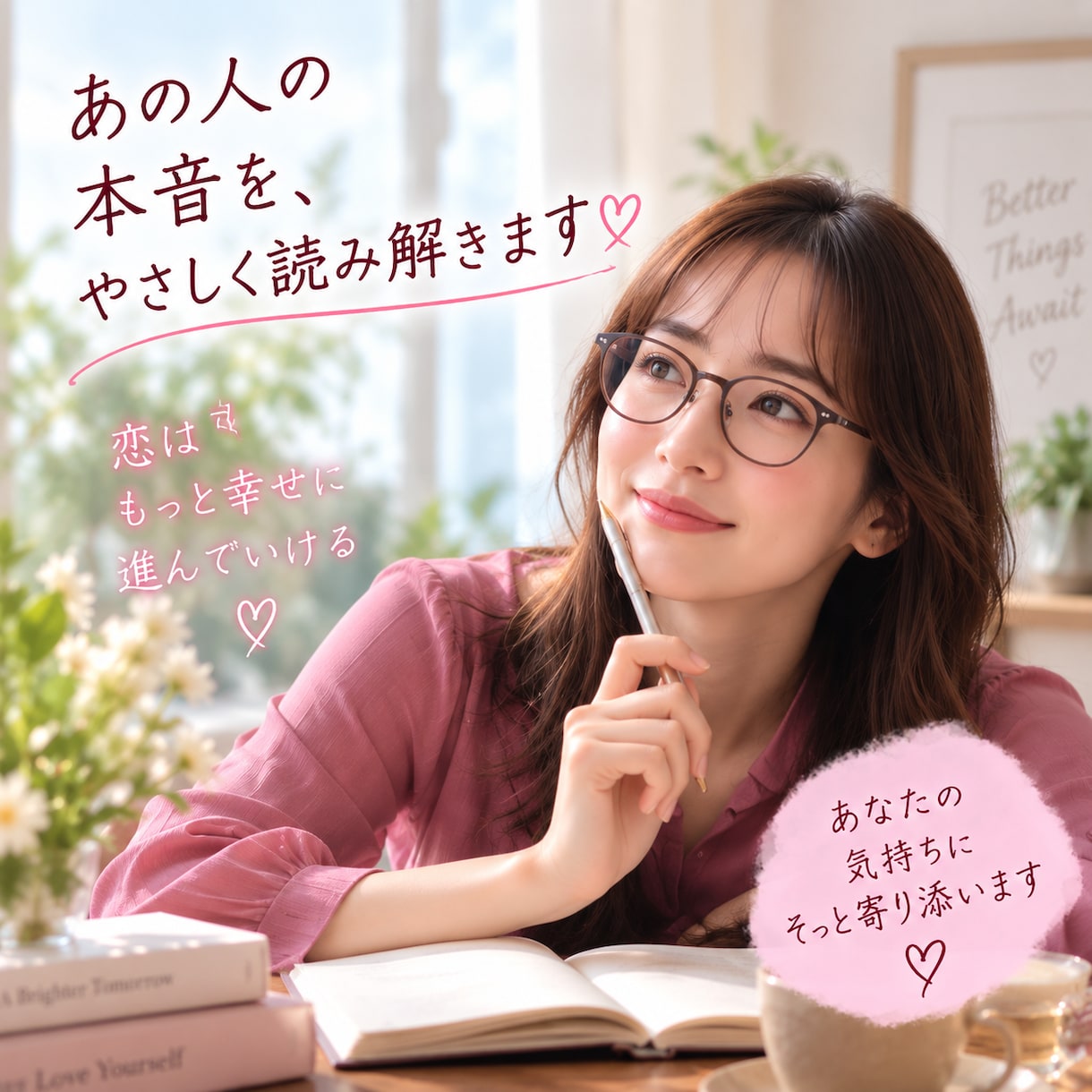 あの人の本音♡あなたへの本当の気持ちを視ます 「言葉にしないあの人の本音とあなたへの想いを視抜きます」 イメージ4