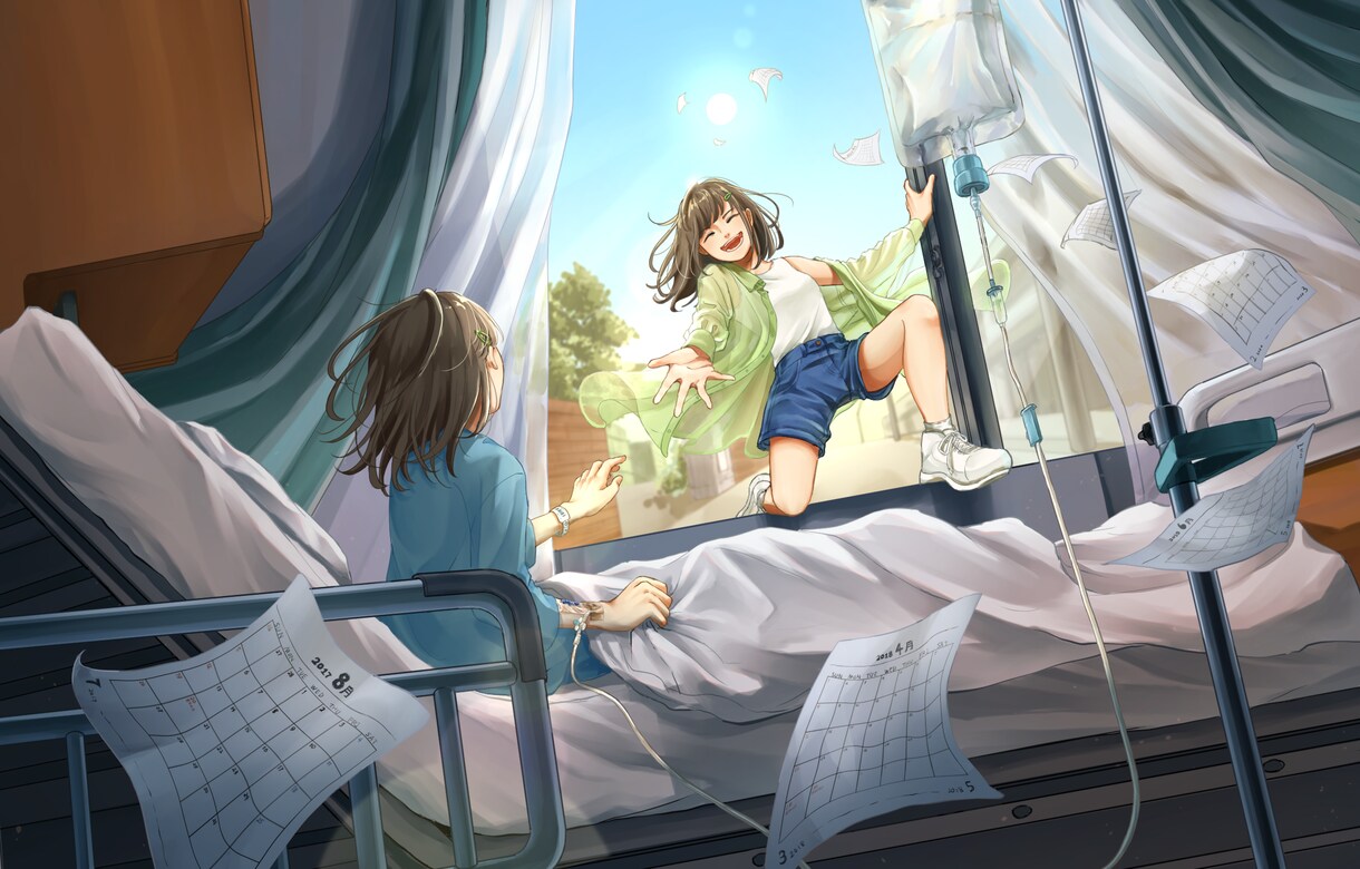 物語や世界観を詰め込んだイラストを描きます 老若男女、背景、小物など幅広く対応します イメージ3