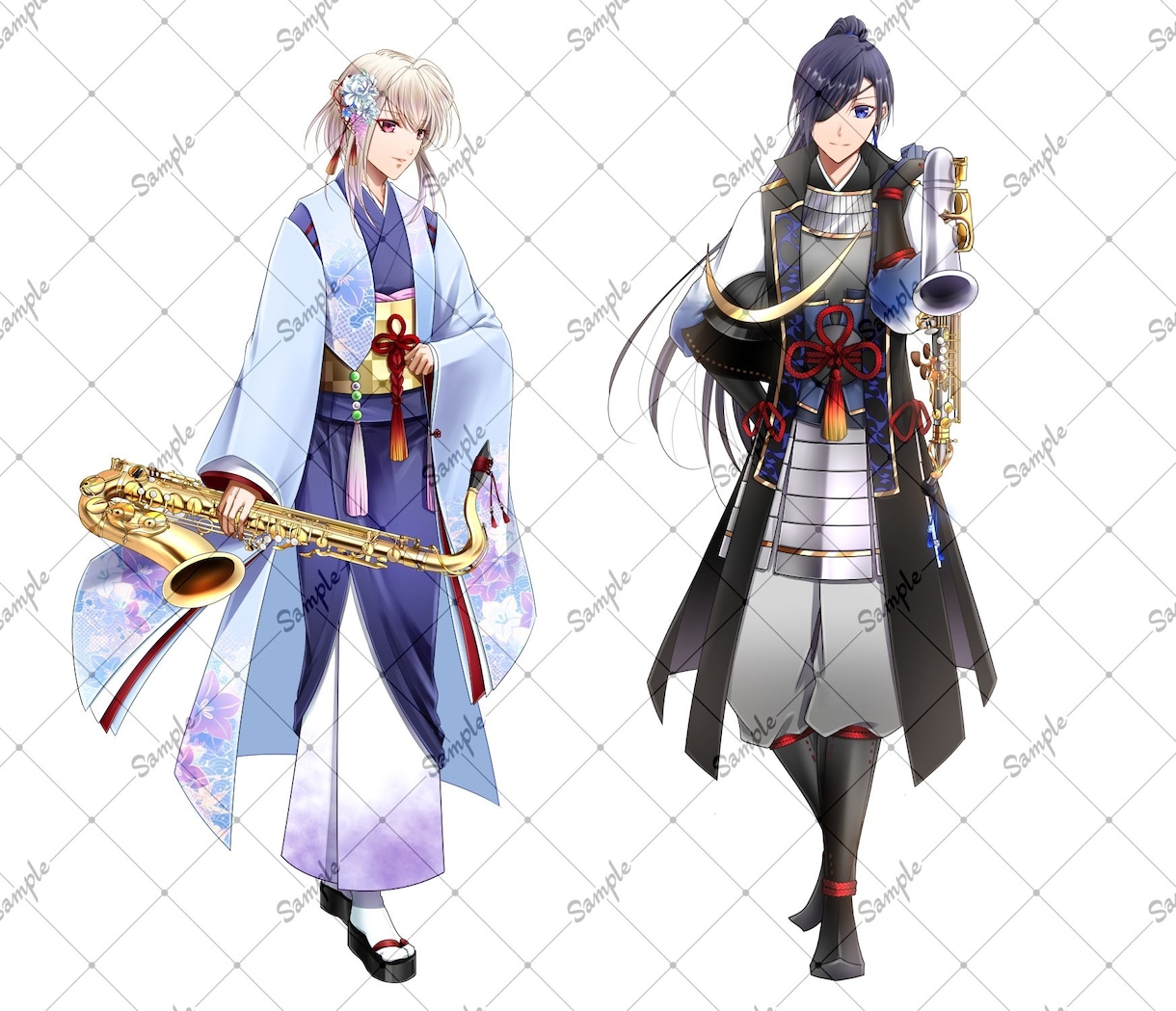 キャラクターデザインいたします キャラクターデザイン、全身図セットです。 イメージ1