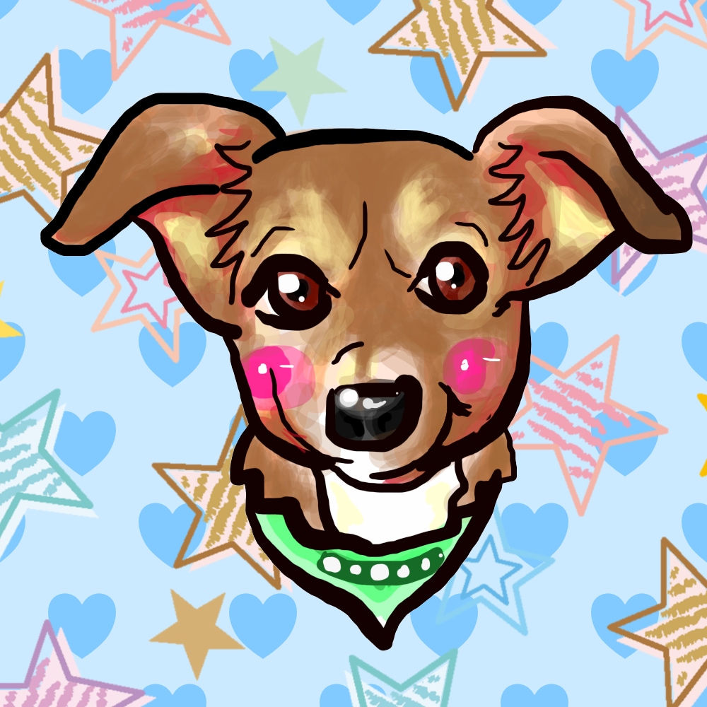 カワイイ似顔絵描きます ついにっこり★ほんわかする似顔絵、SNS用にいかがですか？ イメージ9
