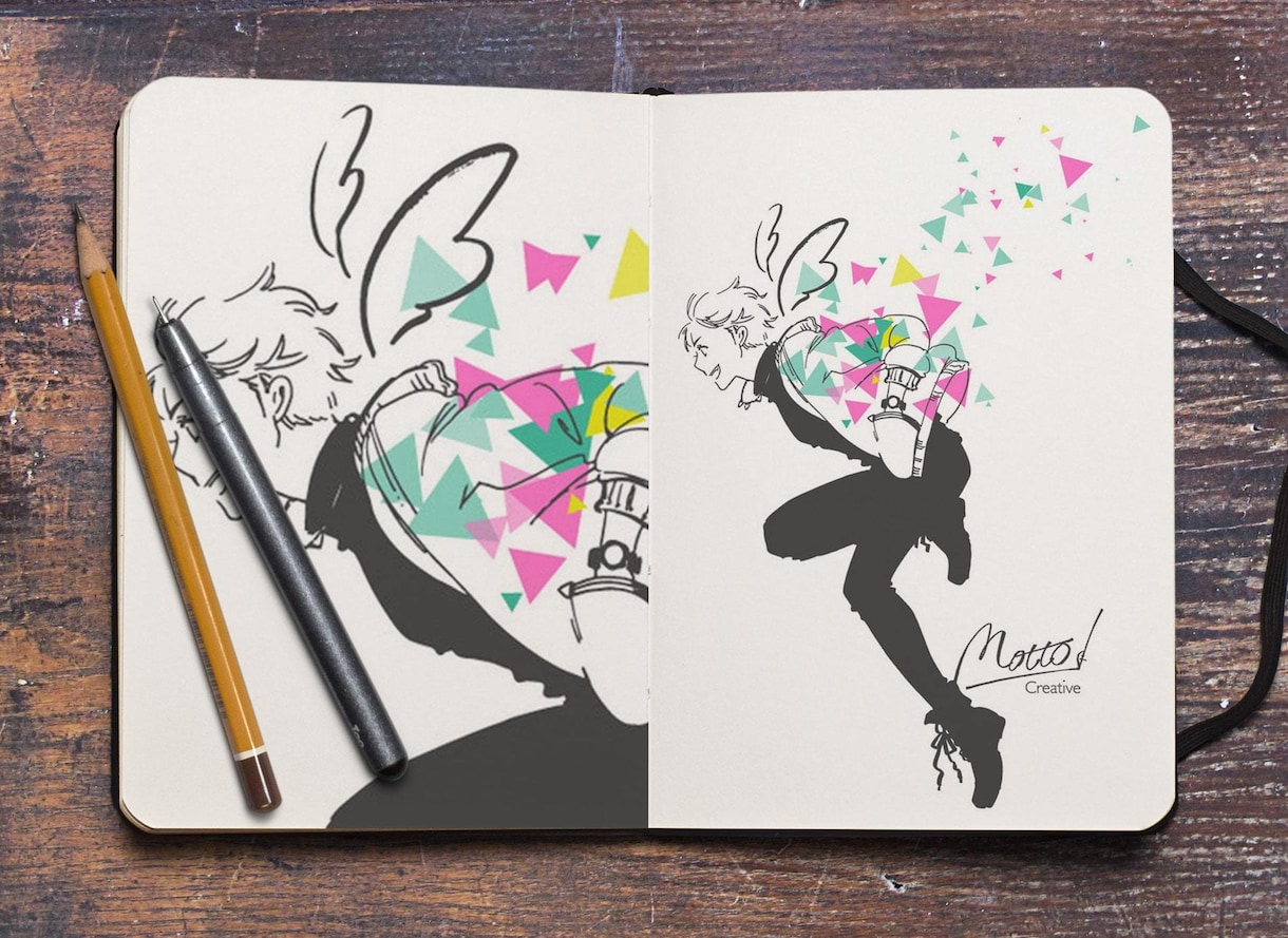 シンプルあったかタッチでイラストカット描きます 手描きのニュアンスを残したシンプルな作画でイラスト承ります イメージ2