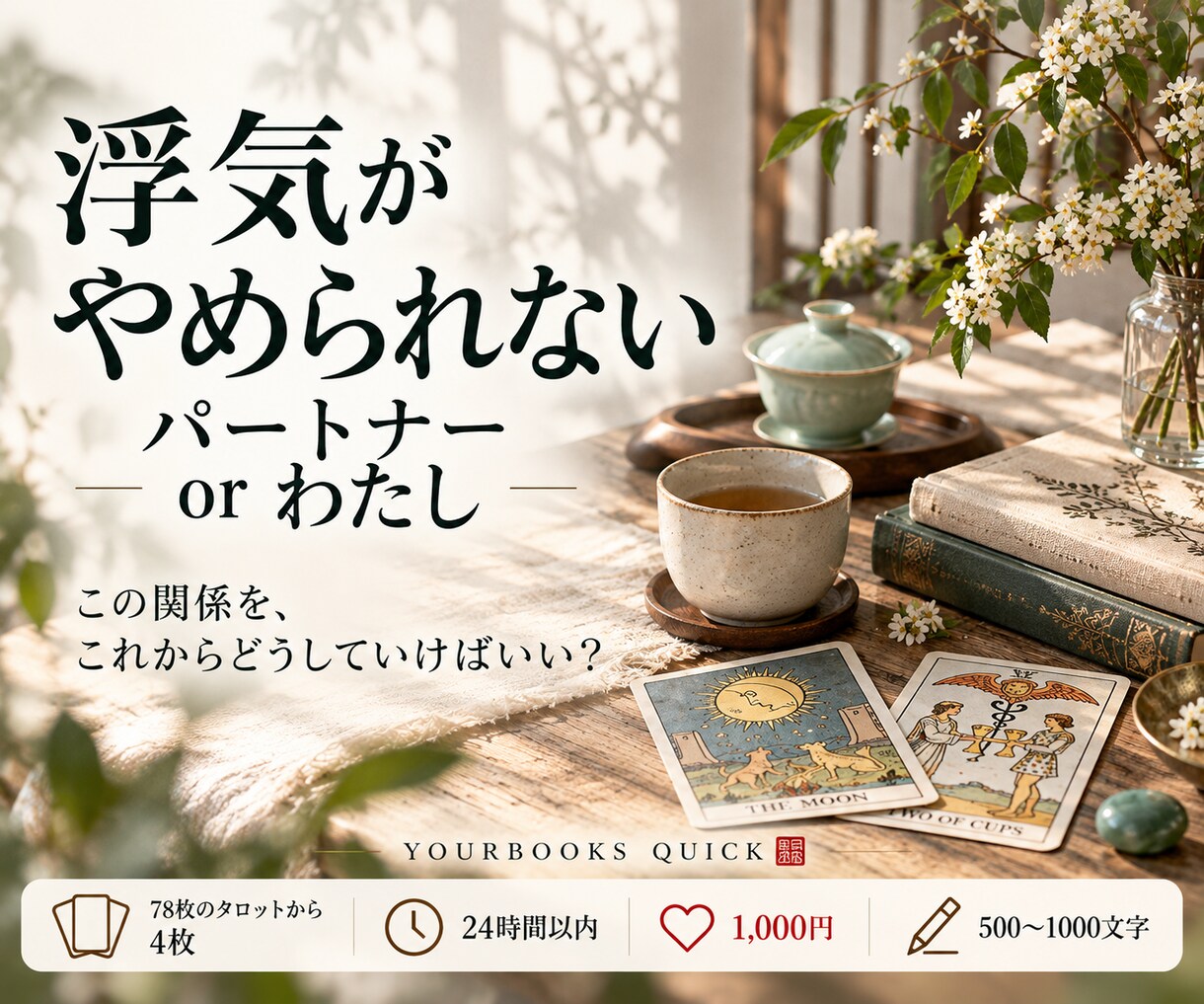 なぜ浮気を繰り返す？やめられない理由を占います 反省したのに「また」を繰り返す理由。 イメージ1