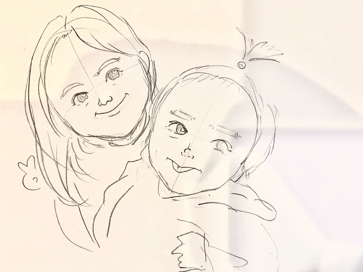 あなただけの色付けで思い出残せます 下書きのみなので、あなただけの作品を作れますよ！ イメージ1