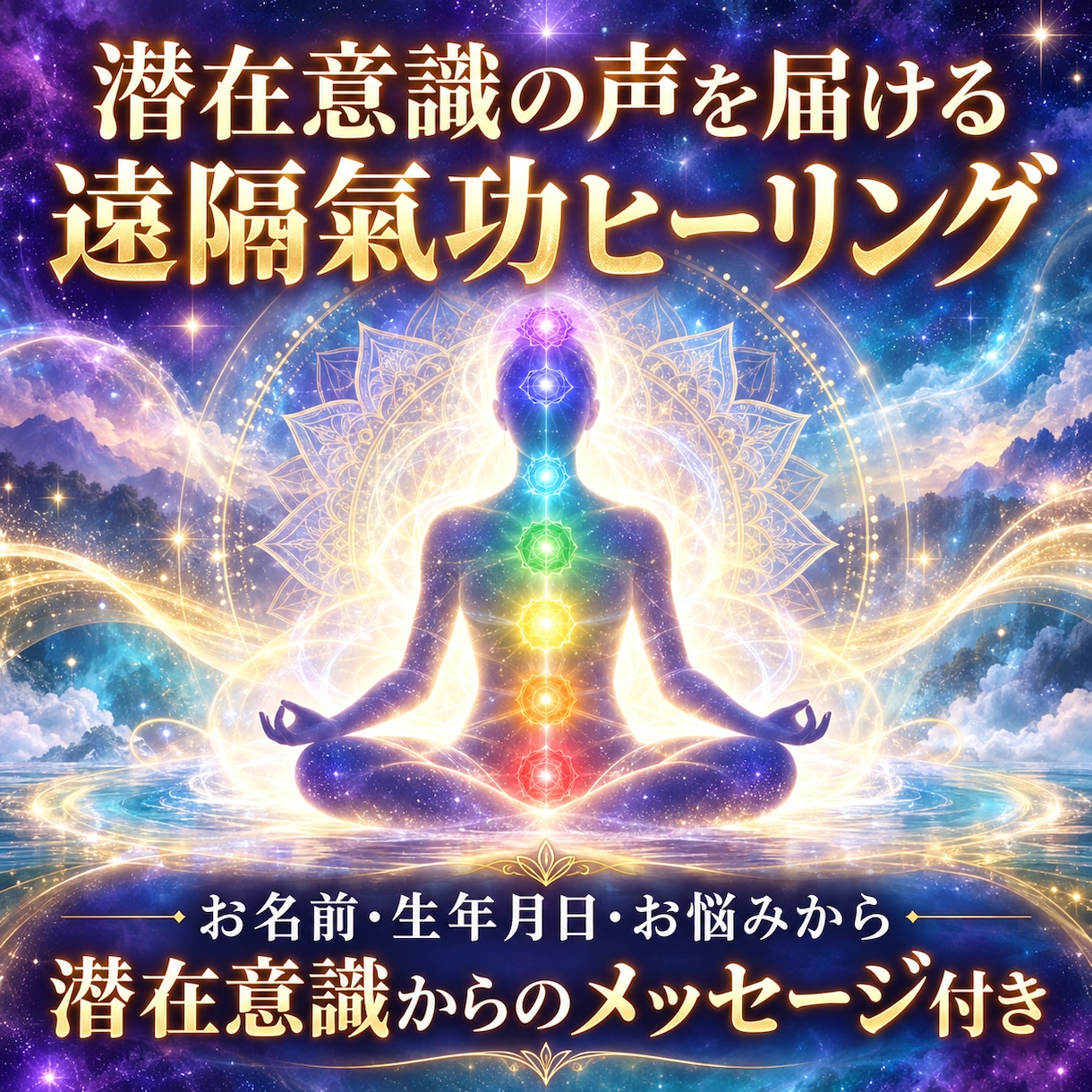 潜在意識の声を届け遠隔氣功で整えます 魂の声を読み解き遠隔氣功で心を整えます イメージ1