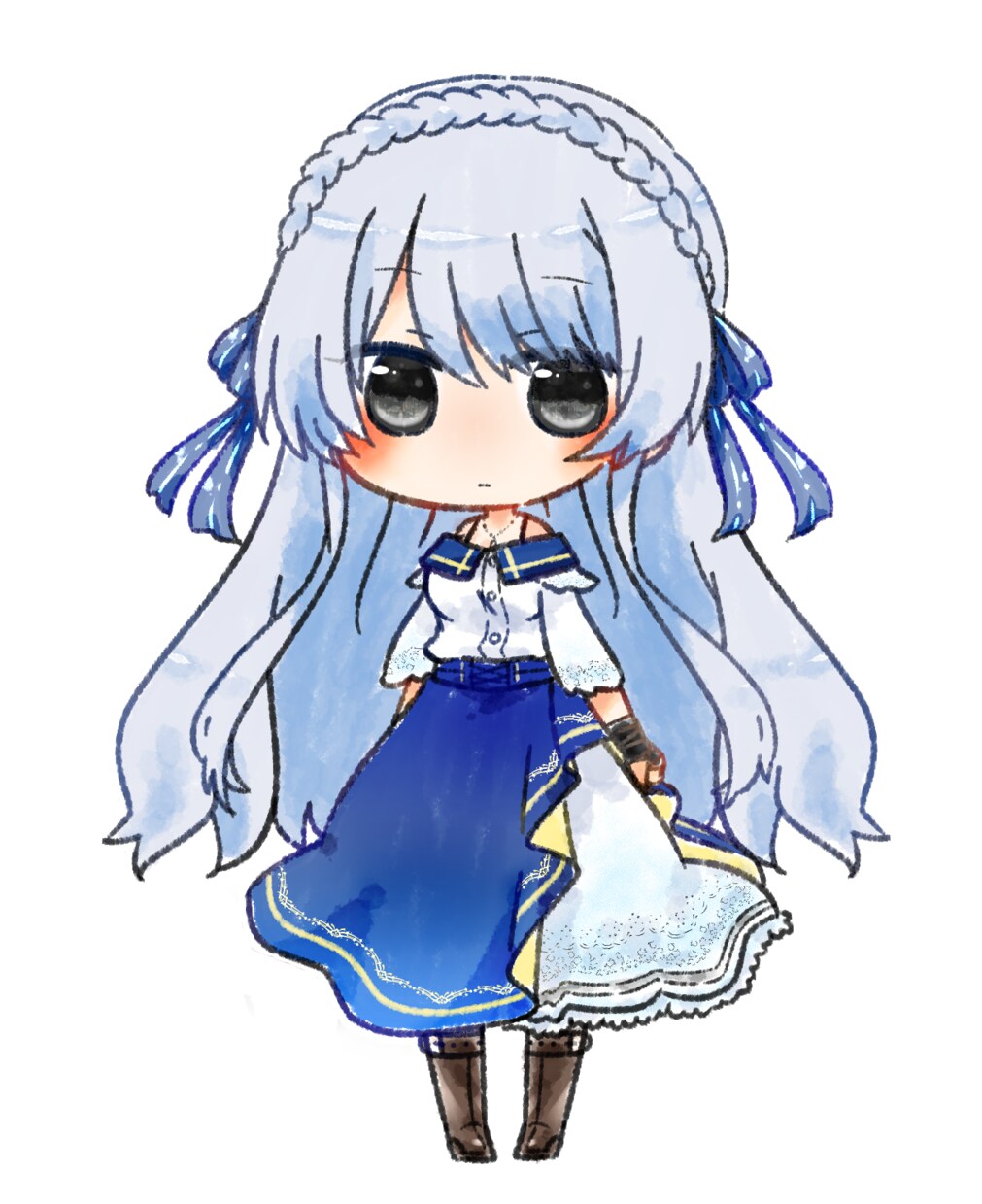 かわいいデフォルメで立ち絵描きます ぷにっとかわいいデフォルメの立ち絵です！ イメージ5