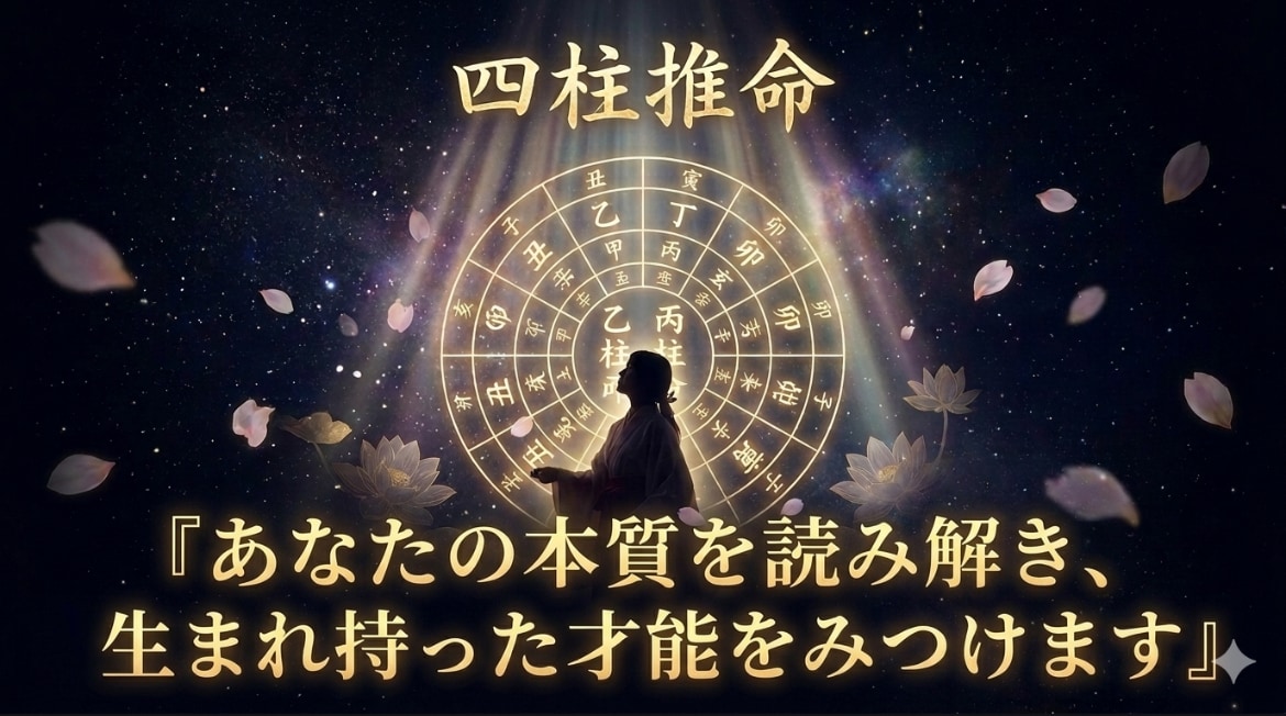 四柱推命｜生年月日からあなたの本質を読み解きます あなたがあなたである理由が、ここにあります。 イメージ1