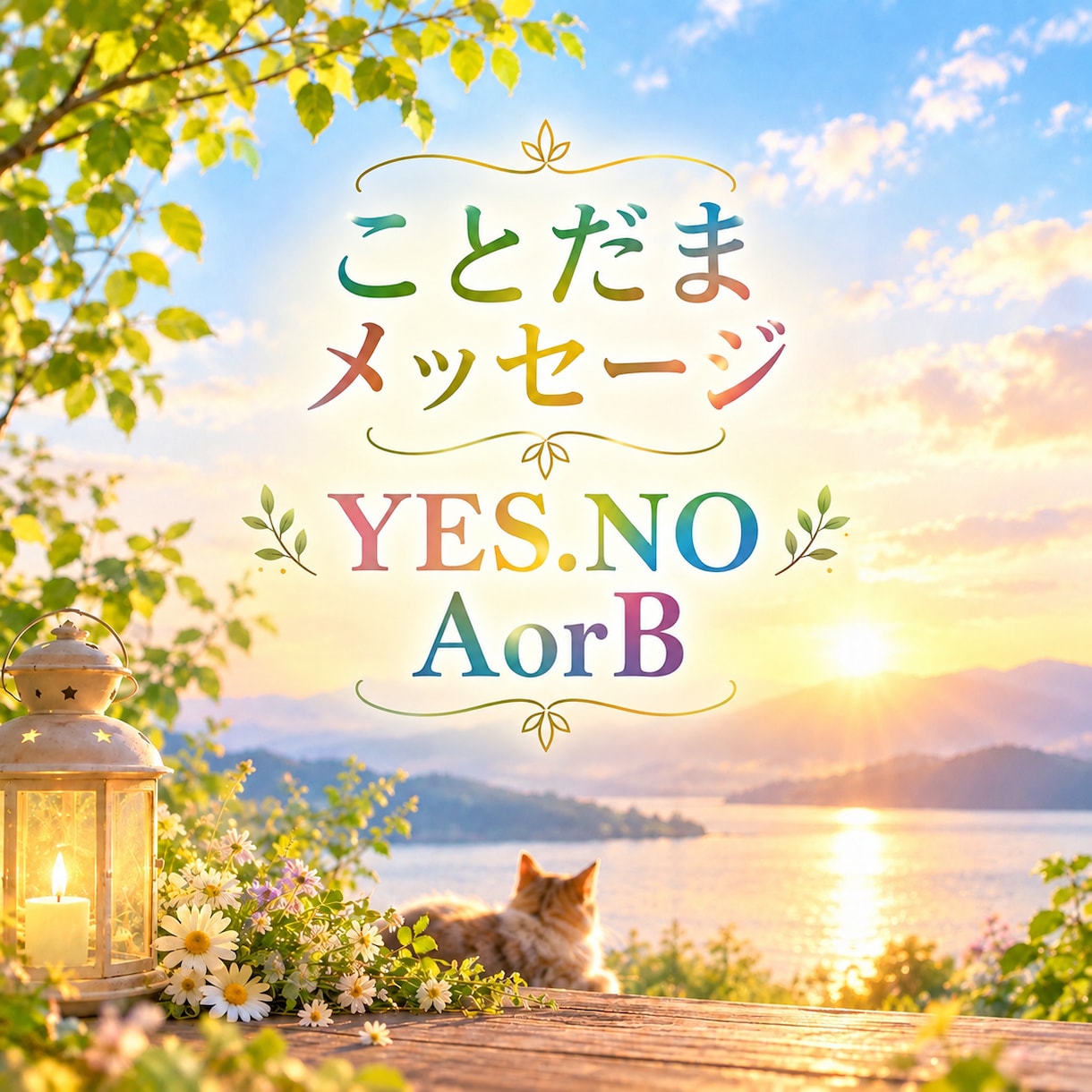 選択にまようこと★見守る存在にききます YES.NO／AorBで答えられること1つ教えてください イメージ2
