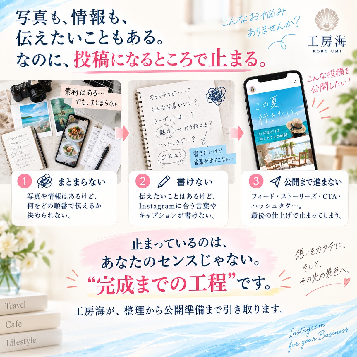 Instagram募集・告知投稿を作ります 公開できる状態までまとめて完成 イメージ2