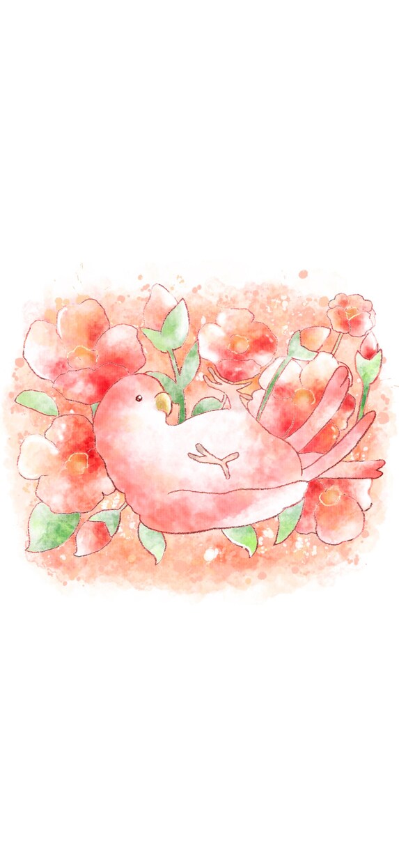インコちゃんの水彩イラストを描きます 貴方のペットを温かみのある作品、イラストに残しませんか。 イメージ8