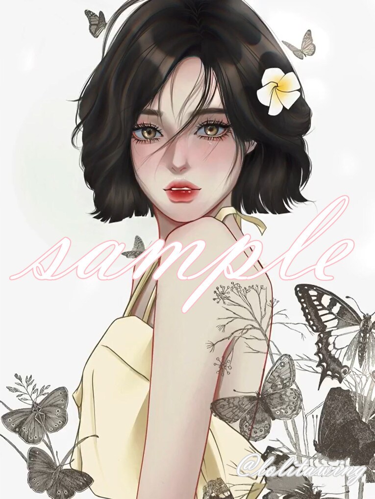 夢絵/SNSアイコン　魅力的な人物を描きます ご希望のイメージを高いクオリティで再現致します イメージ4