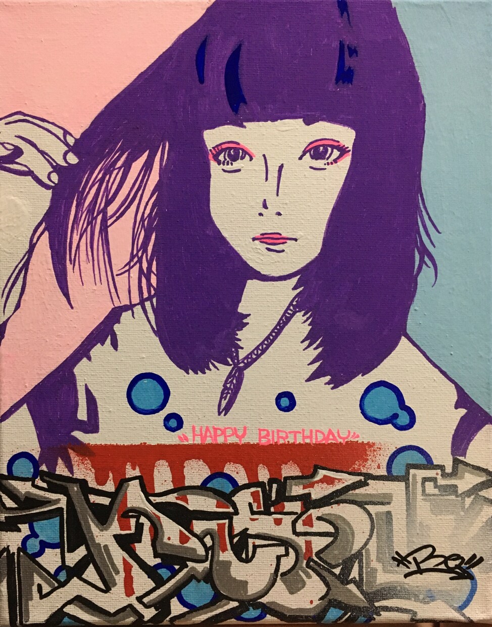 似顔絵、グラフィティgraffiti描きます 1つ1つ1点限りの絵を手描きます。 イメージ4