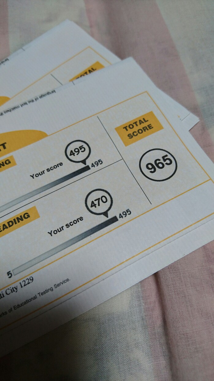 TOEIC学習相談します 2ヶ月で200点以上ＵＰ･965に到達した勉強法 イメージ1