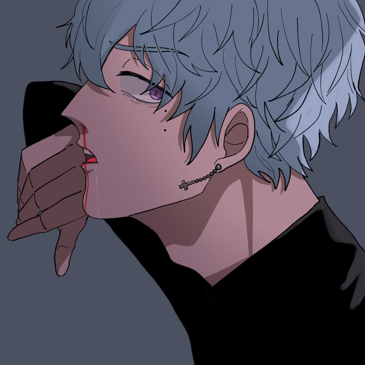 漫画アニメ風のSNSアイコンイラスト描きます 服装、目の大きさや角度など細かい部分まで調整可能 イメージ1