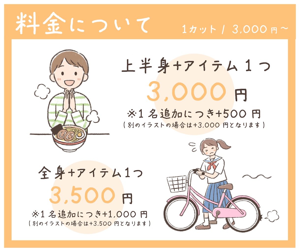 イラストレーターがシンプルで可愛い挿絵を作成します 書籍、Youtube、ブログ等にいかがですか？ イメージ5