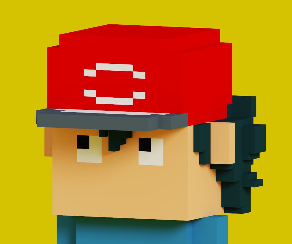 かわいくて目を引く3Dボクセルアート作成致します YouTube、TikTok、SNSアイコン等にオススメ イメージ1