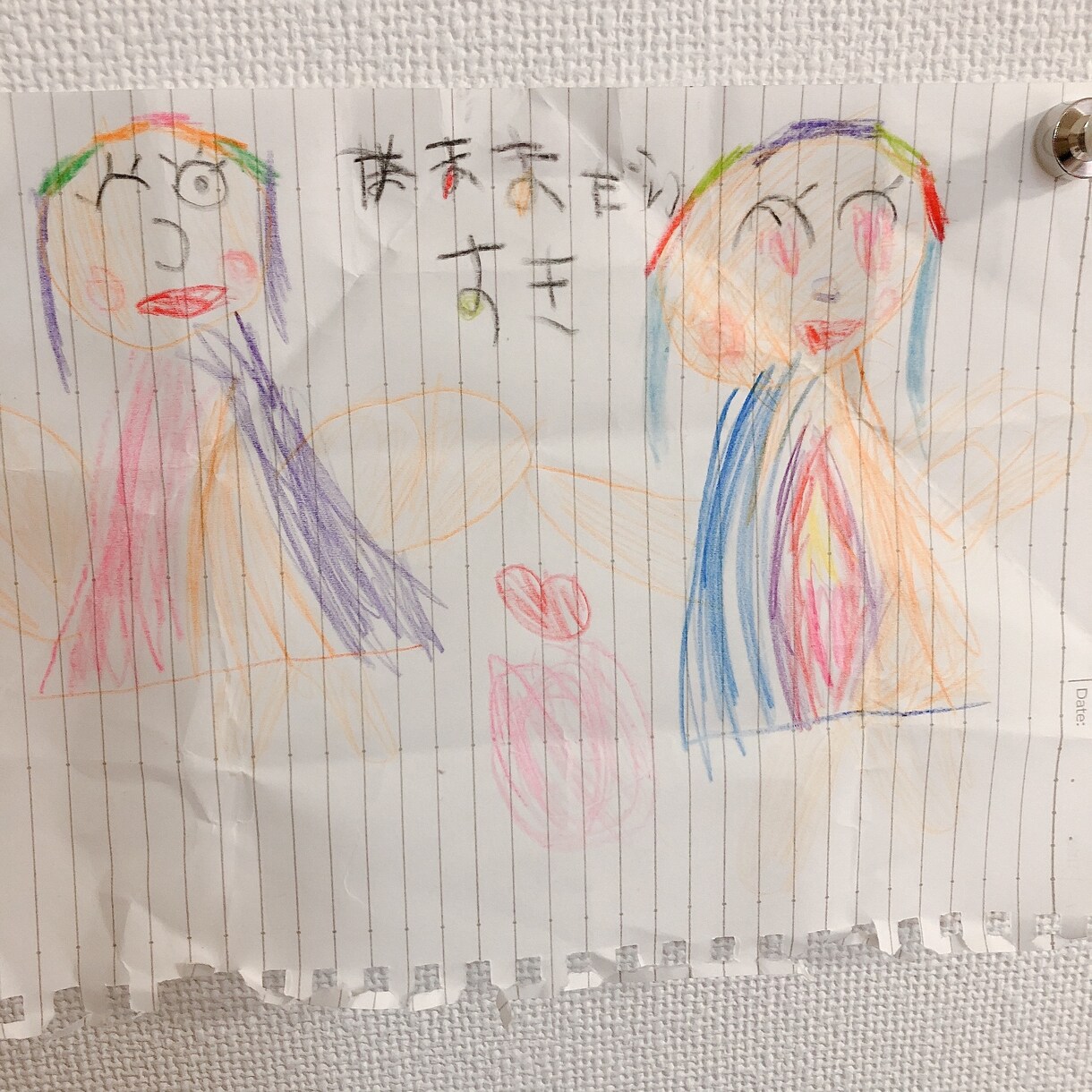5歳児が心を込めてあなたの可愛い似顔絵描きます 優しいほんわかイラストで癒されませんか？ イメージ3