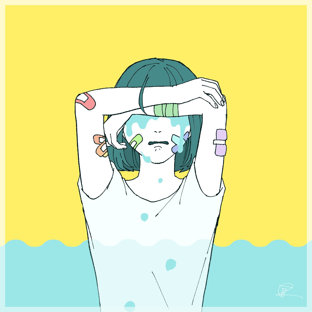 商用可・シンプルでキャッチーな人物イラスト描きます 色数少なめのシンプル人物イラストが欲しい方におすすめです！ イメージ3