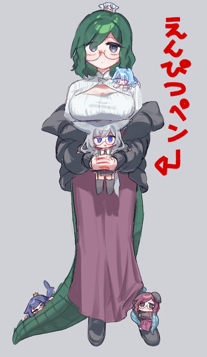 立ち絵・キャラクターイラスト描きます シンプルめで可愛いキャラクターイラストを イメージ2