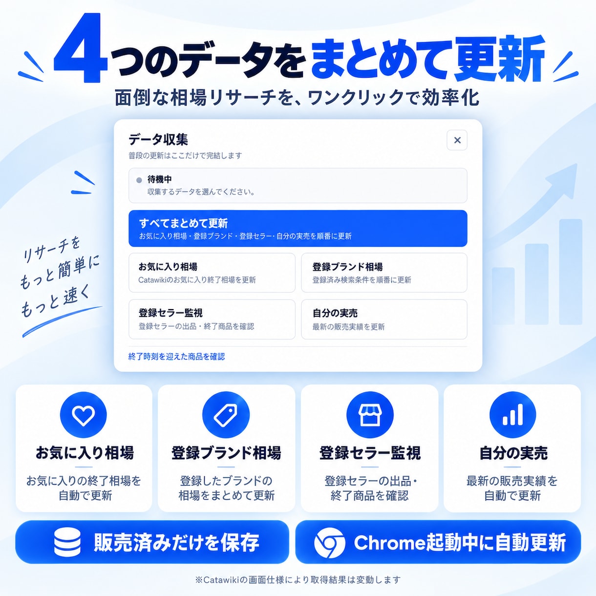 Catawikiの販売済み相場を自動収集します 写真付き相場・セラー・実売を一画面で確認 イメージ2