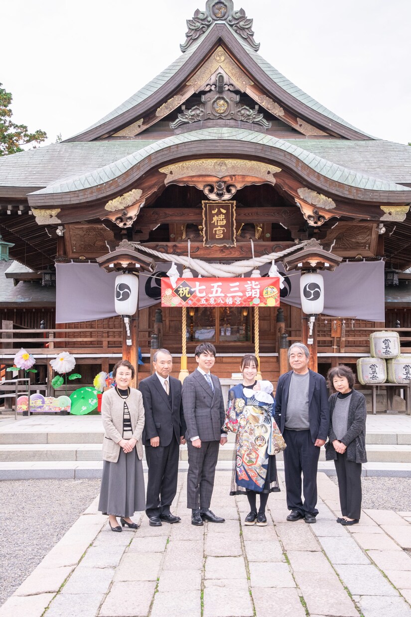 お宮参り　新潟市内の神社へお伺いいたします 新潟市無料　「追加料金：五泉市、新発田市、加茂市、阿賀野市」 イメージ3