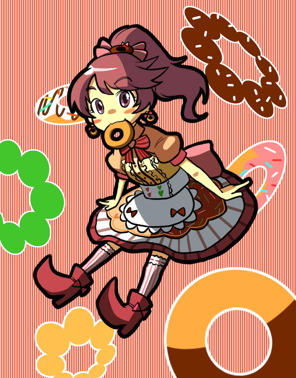 SNS等で目に付きやすいアイコンを作成いたします シンプルで目に付くイラストを作成いたします　1,000円～ イメージ4
