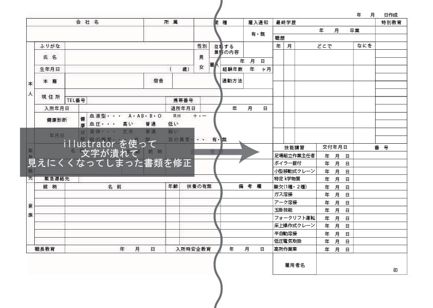 イラスト、ロゴをAiデータ化します PCが苦手な方お手伝い！手書きロゴやイラストをaiデータ化 イメージ6