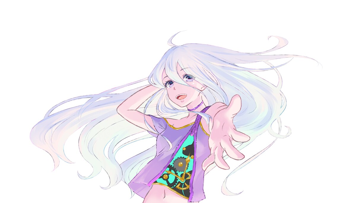 商用利用可✩1枚絵描きます 萌え系、綺麗系など、ご要望に合わせた1枚絵を制作します✩ イメージ6