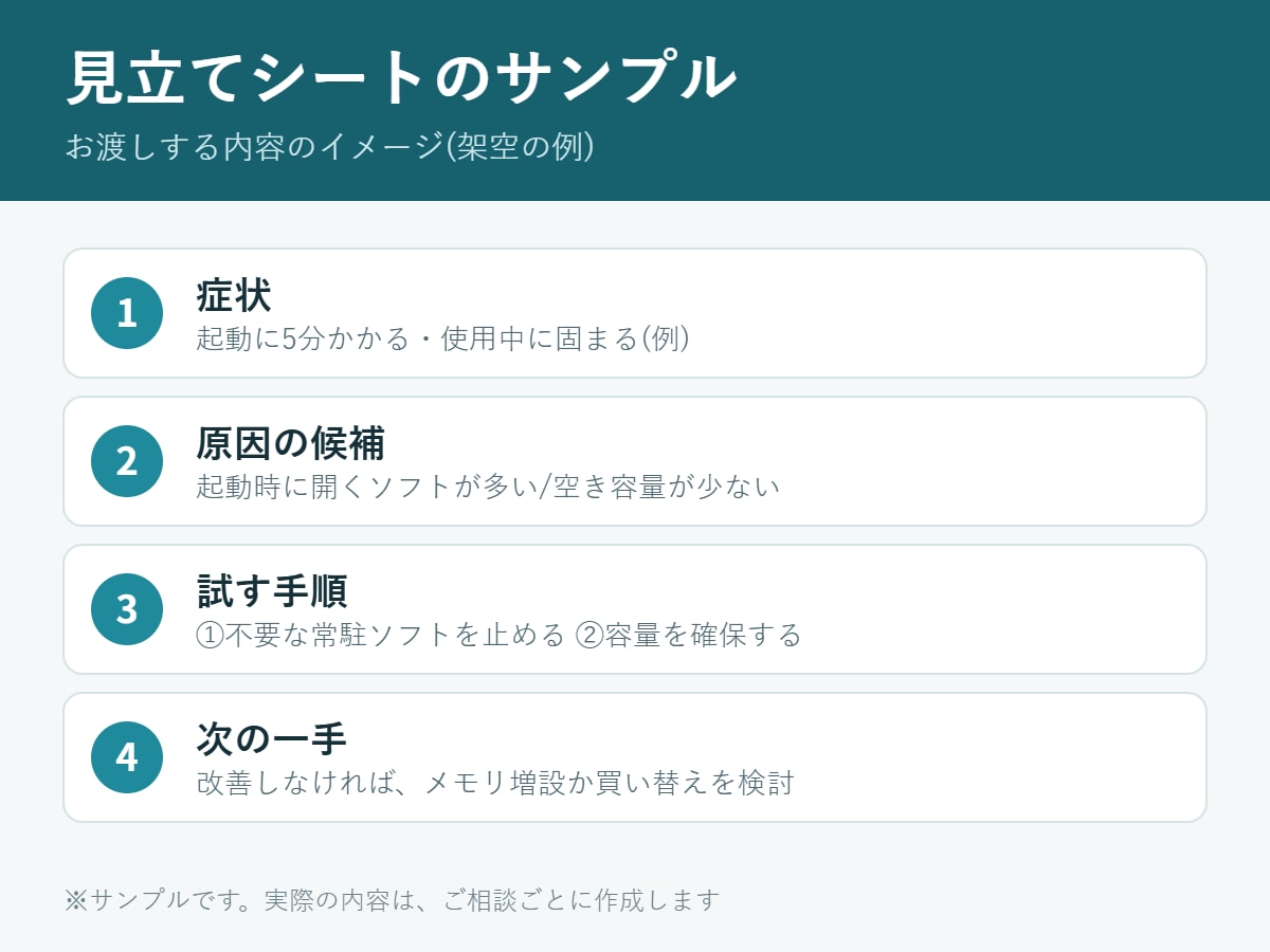 PC・スマホの困りごとを、チャットで解決します トラブル・設定・買い替えの相談まで、手順つきでお伝えします イメージ5