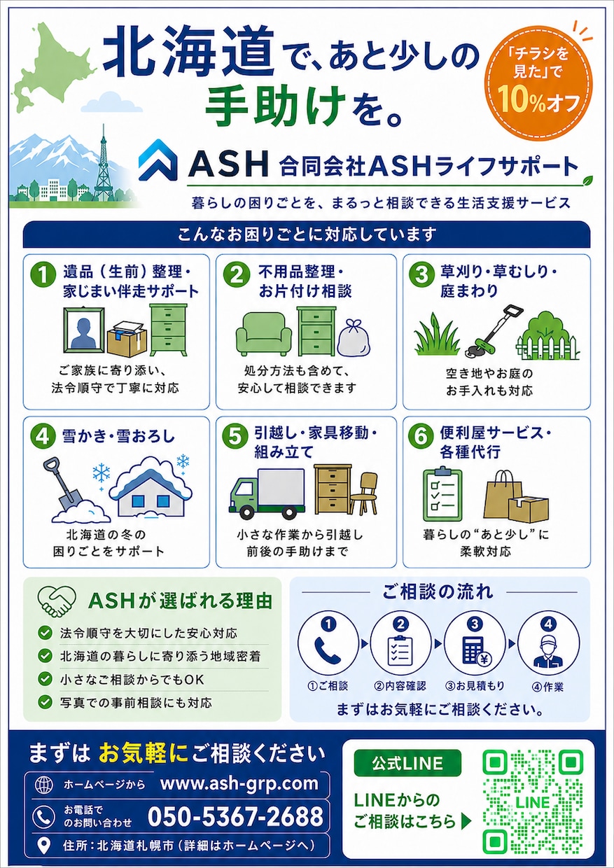 便利屋だからできるお手頃価格でチラシ作成致します せっかくだから便利に便利屋使いませんか？ イメージ2