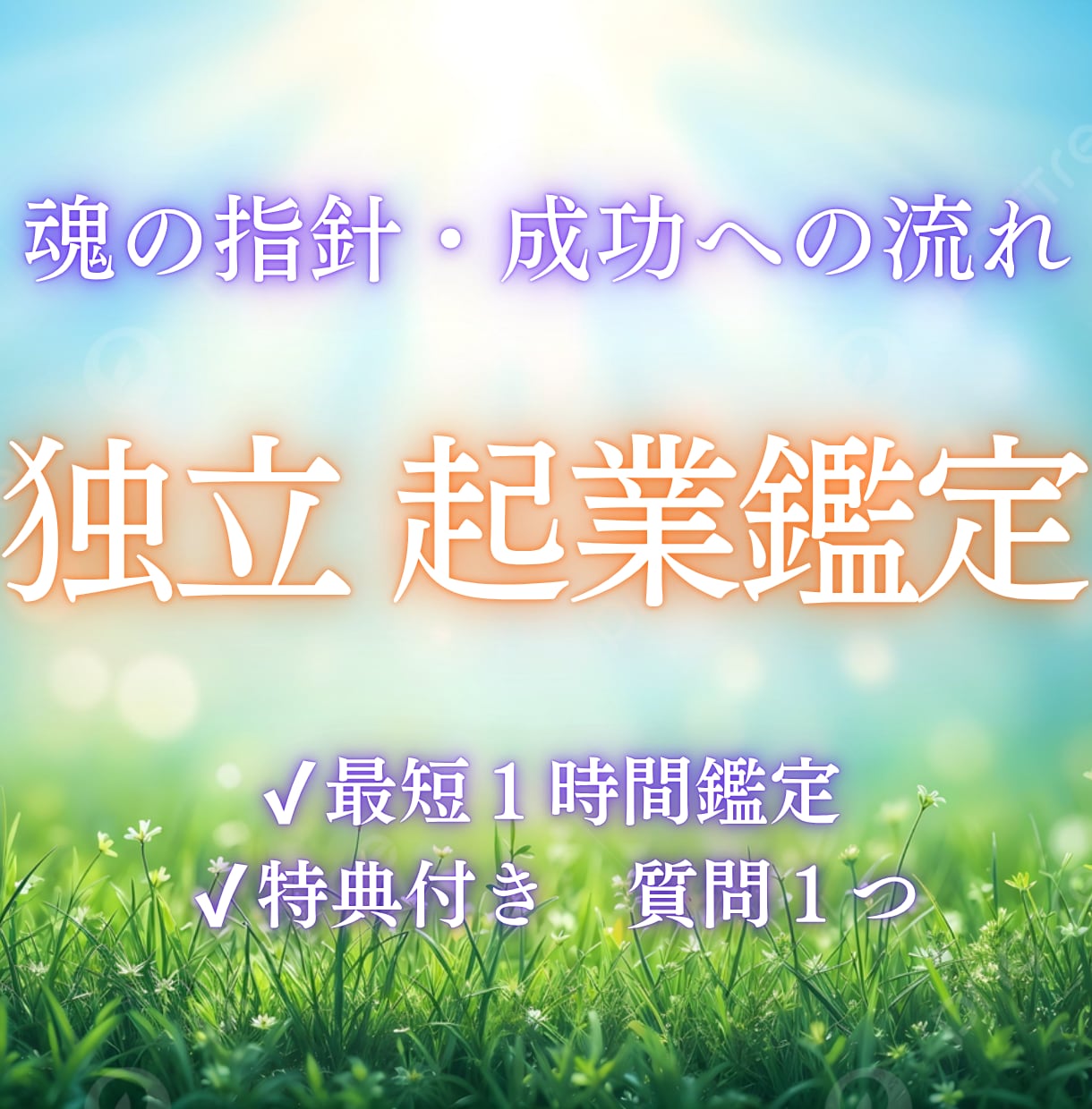 独立・副業・起業は成功する？仕事運を霊視します 成功の可能性・動き出す時期・あなたに合う働き方まで深く視ます イメージ1